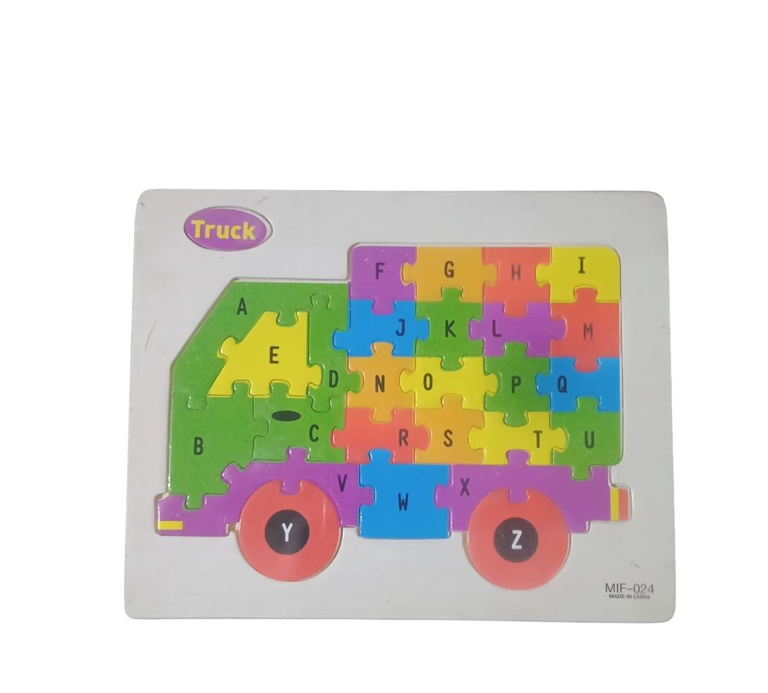 Wooden Alphabet Puzzle Board
