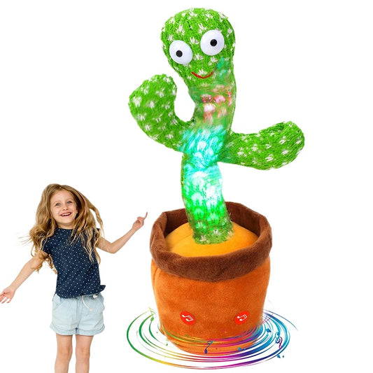 Talking & Singing Plush Cactus | Interactive Mimic Toy