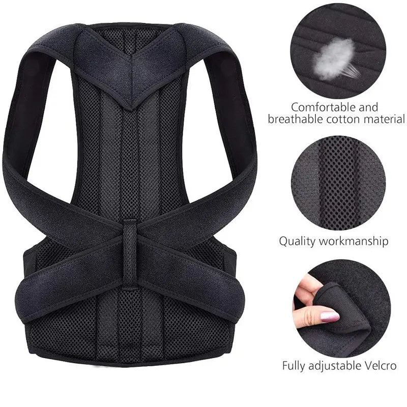 Adjustable Magnetic Posture Corrector Belt