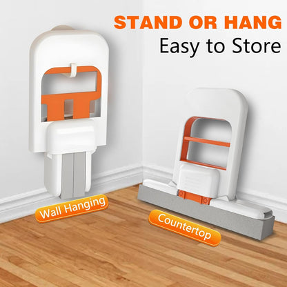Portable Hands-Free Mini Floor Mop for Easy Cleaning